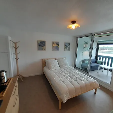 Moderne Rénové Au Bord Du Pour Deux Personnes à Vieux Boucau - Fr-1-239-991 * Soustons